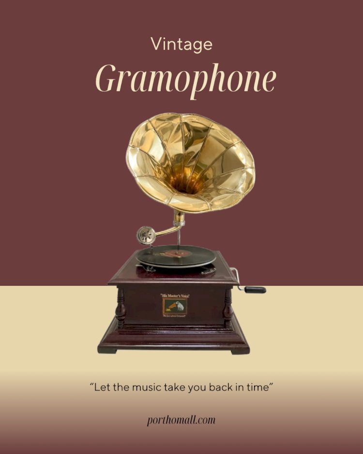 Discover Authentic Antique & Vintage Gramophones – Timeless Music Classics
