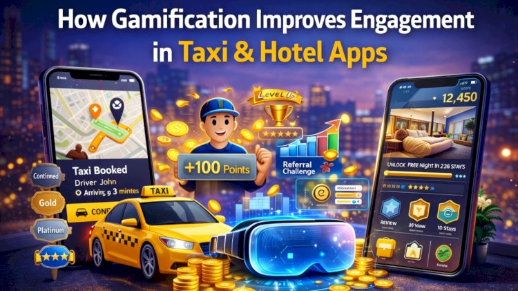 How Gamification Improves Engagement in Taxi & Hotel Apps