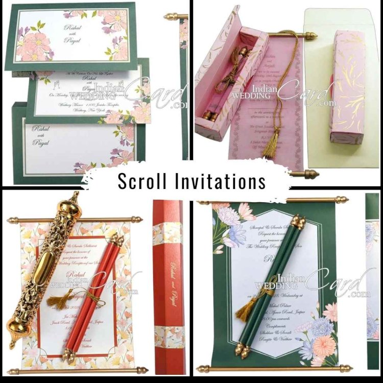 Scroll Invitations That Impress Guests from the First Glance