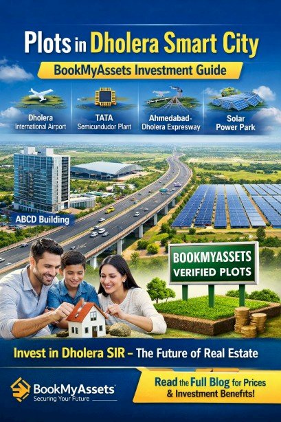 Plots in Dholera Smart City – High Growth Investment by BookMyAssets
