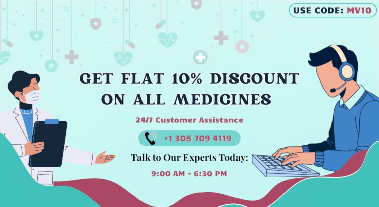 Purchase ED Medications Online at Medsvilla and Save 10% Instantly