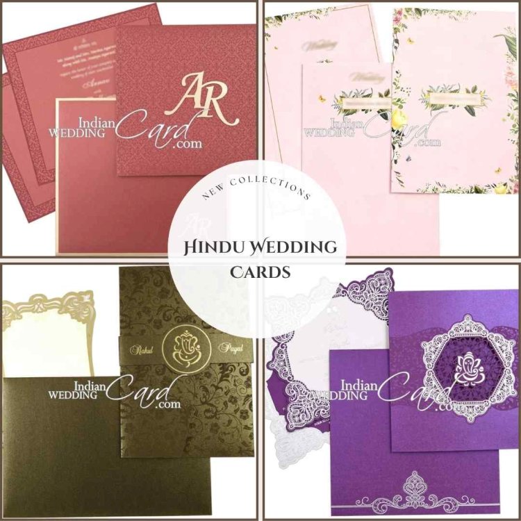 Elegant Hindu Wedding Cards for Joyful Wedding Moments