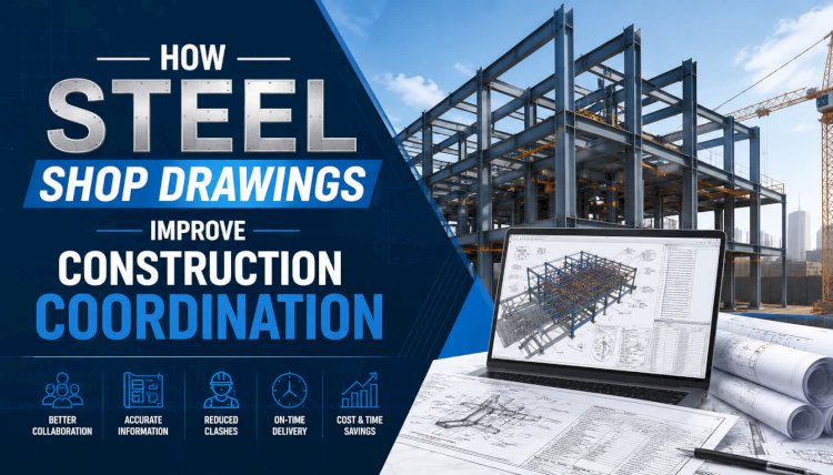 How Steel Shop Drawings Improve Construction Coordination