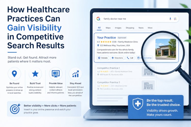How Healthcare Practices Can Gain Visibility in Competitive Search Results