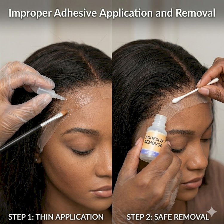 How to Take Off Your Lace Front Wigs Without Damaging Your Edges