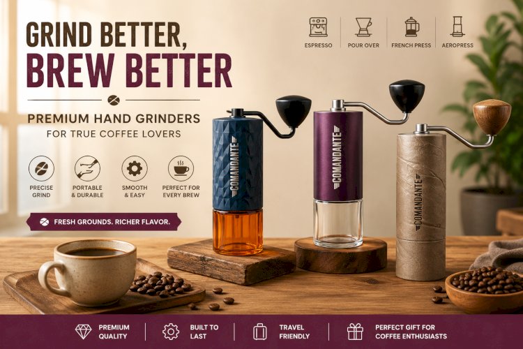 Best Hand Coffee Grinders in India | Fresh Coffee Every Time