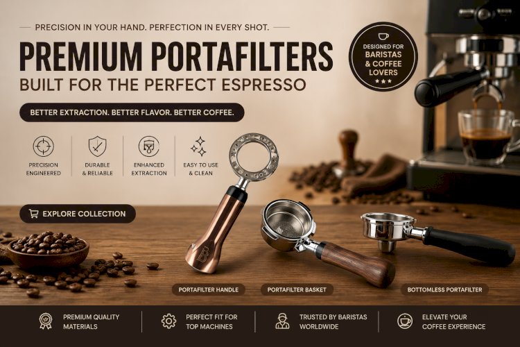 The Ultimate Guide to Espresso Portafilters: How the Right Portafilter Can Transform Your Coffee