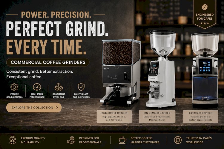 The Ultimate Guide to Commercial Coffee Grinders: Powering Every Great Café