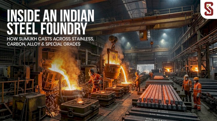 Steel Casting Process & Grades | Sumukh Foundry, Kolhapur India