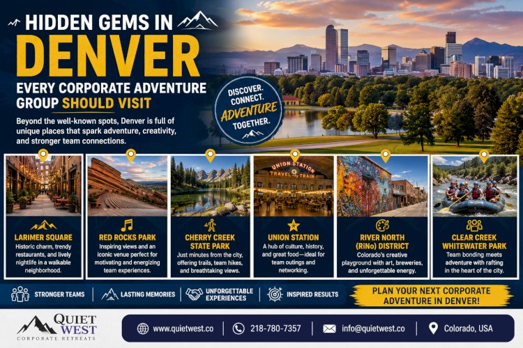 Hidden Gems in Denver Every Corporate Adventure Group Should Visit