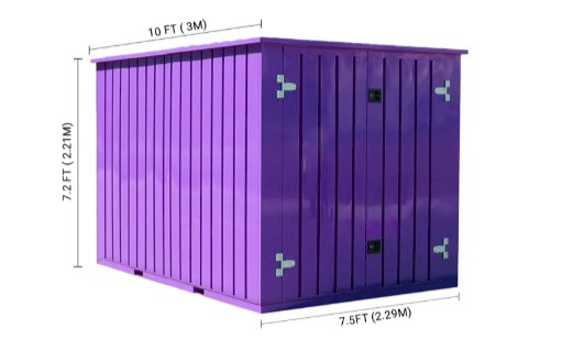 10 x 7.5 Utility Storage Unit: A Full-Scale Outdoor Equipment Room
