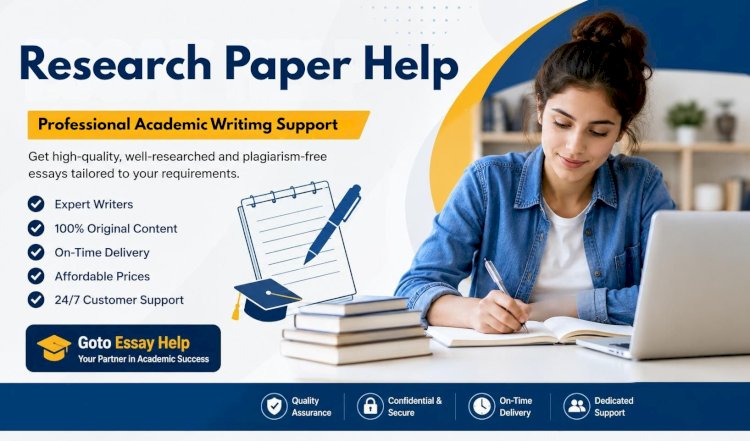 Help with a Research Paper – Expert Academic Guidance for Better Research and Writing