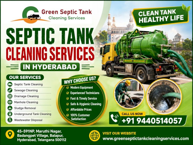 Septic Tank Cleaning Services in Badangpet Hyderabad
