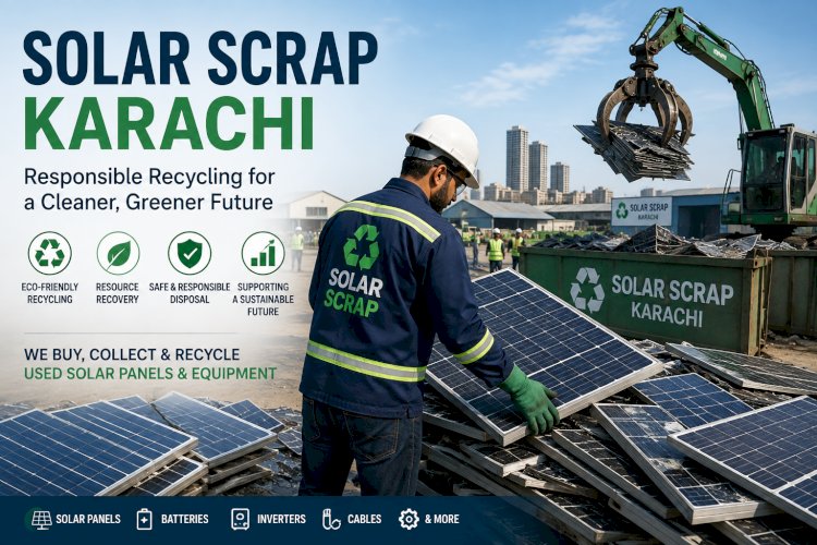 Solar Scrap in Karachi 2026 – Buying and Selling Guide