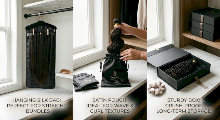 How to Store Your Hair Bundles Between Installs to Maintain Quality