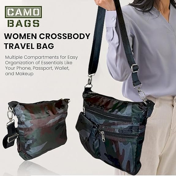 Camo Women Crossbody Bag