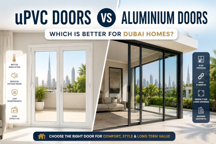 uPVC Doors vs Aluminium Doors: Which Is Better for Dubai Homes?