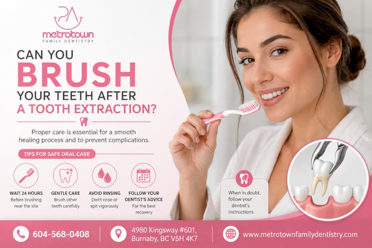 Can You Brush Your Teeth After a Tooth Extraction?