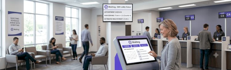 DMV Waiting Room: How Digital Queues Improve the DMV Experience