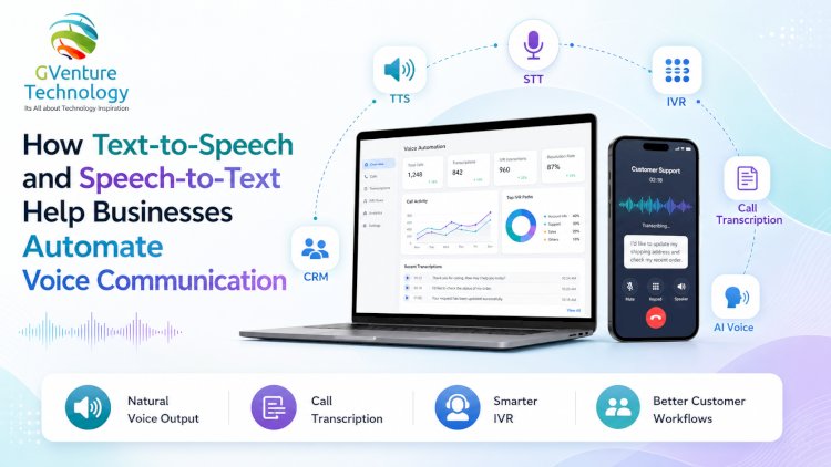How Text-to-Speech and Speech-to-Text Help Businesses Automate Voice Communication