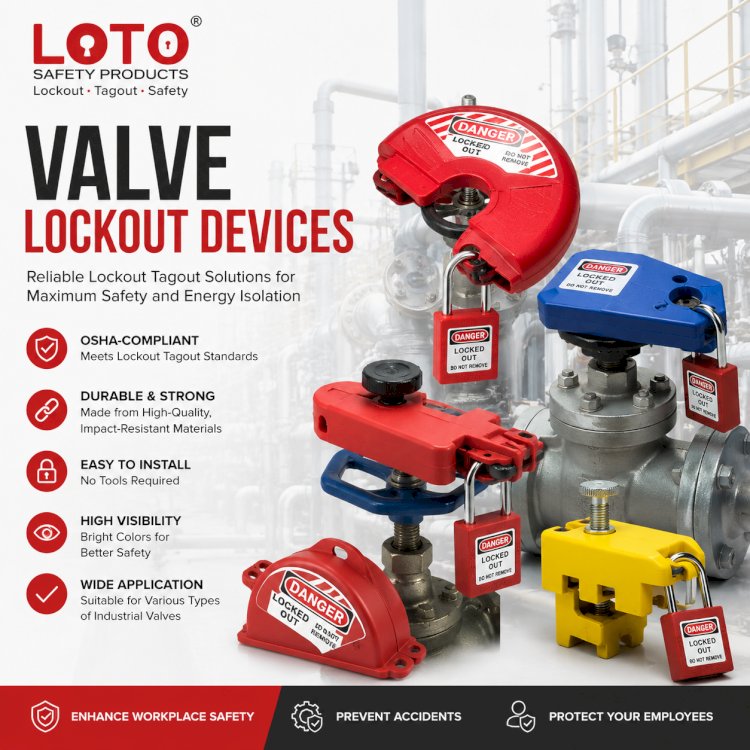 Lockout Tagout Padlocks – High-Quality Safety Lockout Locks