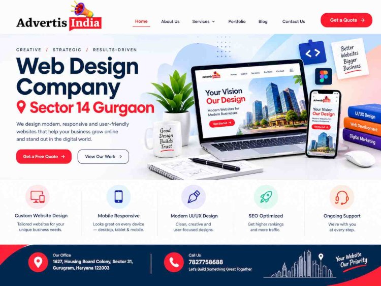 Web Design Company Sector 14 Gurgaon: Building Better Websites for Modern Businesses