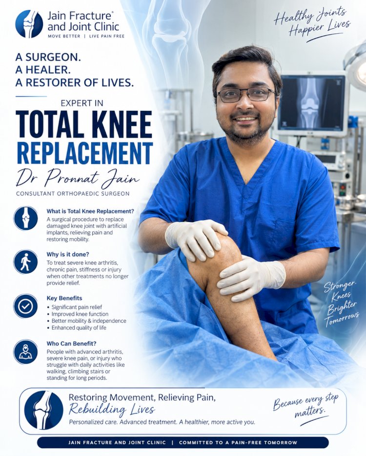 Dr Pronnat Jain – Trusted Orthopedic Care in Gorakhpur